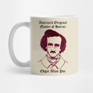 Edgar Allan Poe Master of Horror Mug